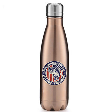 Outdoorsman Fishing Club Patriotic' Stainless Steel Water Bottle